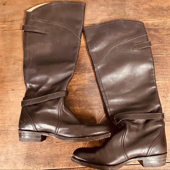 Frye Phillip Riding Boot in Black - Picture 4 of 5